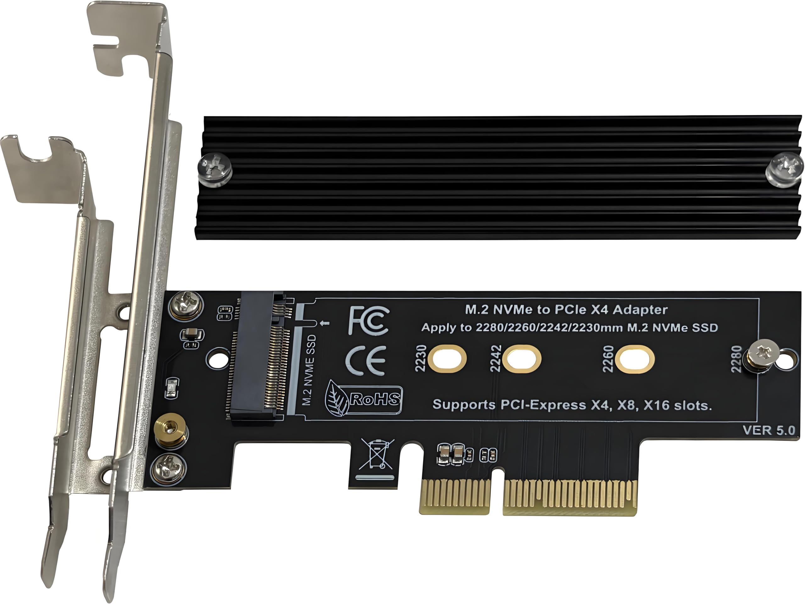 Amazon.co.jp: Bejavr M.2 Nvme Pcie 3.0 X4 アダプターカード アルミ